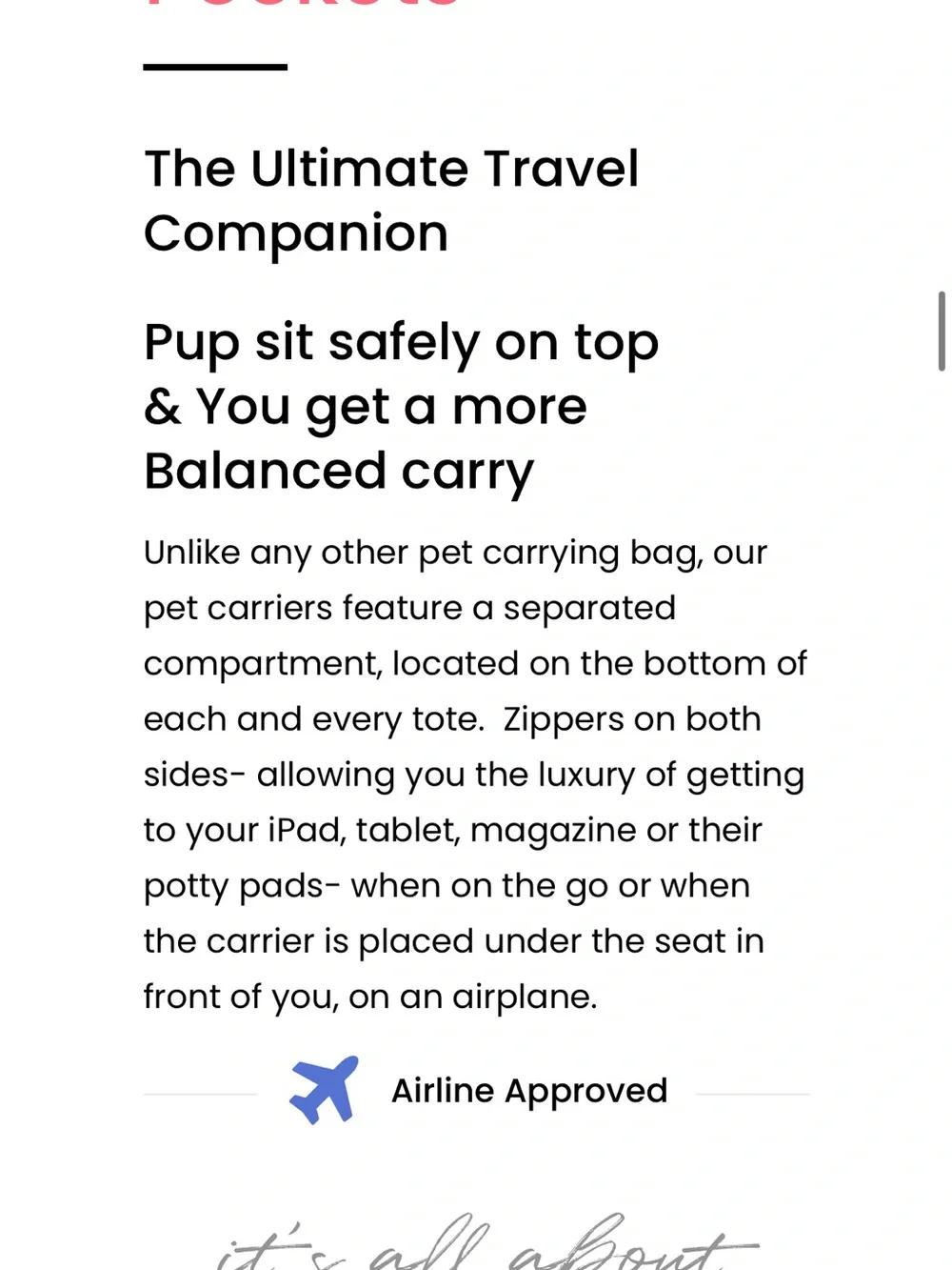 Quilted Navy Pet Carrier Tote with Shoulder Straps - Brand: